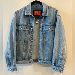 90’s vintage Calvin Klein denim trucker jacket